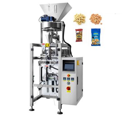 China Automatic Electricity PLC and Box Granule Weighing 500g 1kg Snack Dried Fruit Pistachio Cashew Nuts Packing Machine for sale