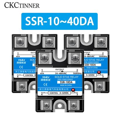 China SSR10-10AA/25AA/40AA DC Power Sealed Miniature Smart Solid State Relay for sale