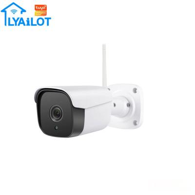 China LYAILOT Human Motion Tracking for Tuya Solution Smart Home Alarm System HD1080P WIFI Wireless Wall Mount PIR Camera Waterproof Camera for sale