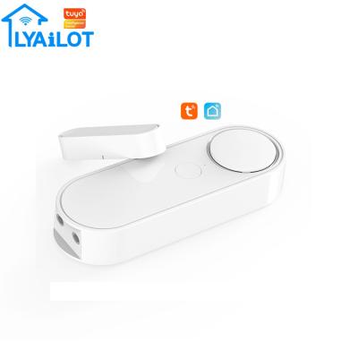 China New Lyailot Tuya Home Security Window/Window Alarm Wifi Door Sensor for Smart Home with Alarm Sounds for sale