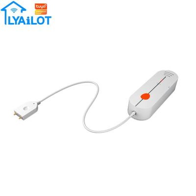 China Bathroom/Kitchen App Tuya Smart Home Wifi Water Leakage Sensor Flood Detector Wireless Water Leak Detection for sale