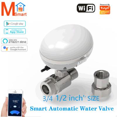 China Control+Voice App Control Tuya WiFi Controller Drip Irrigation Sprinkler Timing Automatic Gardening Automatic Watering Valve for sale