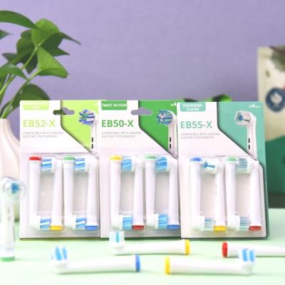 China Wholesale Home Factory Replacement Brush Heads Adult Electric Toothbrush Head For B Oral Toothbrushes Prepare To Ship for sale