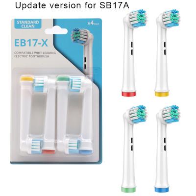 China Brand New Home X-Series Replacement Toothbrush Heads Patent Free Electric Toothbrush Heads for sale