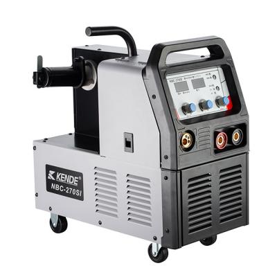 China Hotels KENDE Smart GAS GASLESS 5KG 15KG 250A MIG MAG Muttahida Majlis-e-Amal CAT 4 IN 1 Inverter MIG Welder MIG-270Y for sale