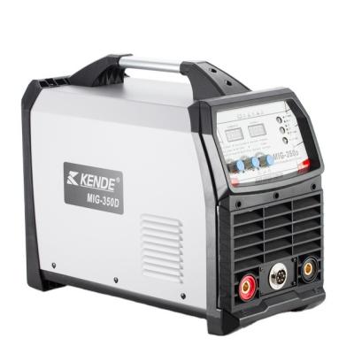 China Hotels KENDE MIG-350D Small IGBT Portable Inverter Welder MIG Welding Machine for sale