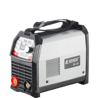 China Hotels KENDE IGBT Inverter DC Welder Single Phase Muttahida Majlis-e-Amal Portable Stick Welding Machine for sale