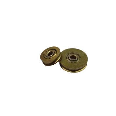 China Low noise good price bearing for sliding door and window steel wheel pulleys for sale