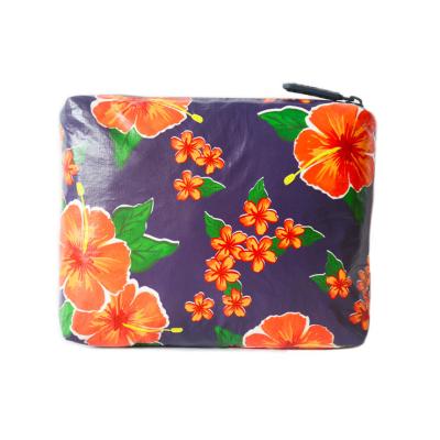 China Small Makeup Bag Tear Resistant Waterproof Aloha Tyvek Waterproof Pouch Cosmetic Lightweight Folding Storage Bag for sale