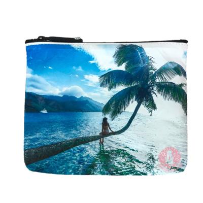 China Ultra-weight Small Makeup Bag Tear Resistant Waterproof Aloha Tyvek Waterproof Cosmetic Pouch Lightweight Folding Storage Bag for sale