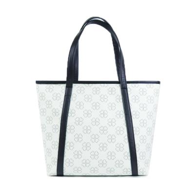 China Water Resistant White Classic Eco Friendly Tyvek Tote Bag Large Printed Custom Shopping Bags for sale