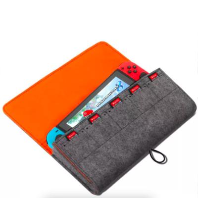 China Switch Special Lightweight Black Handbag Felt Shape Carry Bag For Men Women Travel Bag Carrying Easily For Nintendo Switch for sale