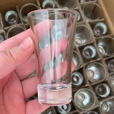 China Fancy Bullet Shot Glasses Like Bullet Shot Glasses Souvenir Tequila Shot Glasses Thick Bottom Whiskey Shot Glass for sale