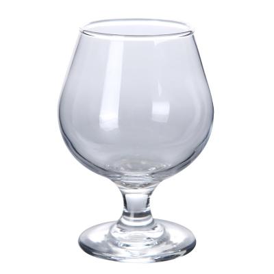 China Brandy Snifters Drinking Glass Whiskey Class Clear Cup Brandy Glass Goblet Color Rim Smooth Finished Edges Clear Cup Fine Brandy Glass for sale