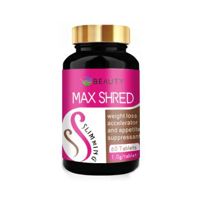 China Recruitment Agent Max Shred Tablet Capsule Shred Max OEM&ODM Merchant For Weight Loss for sale