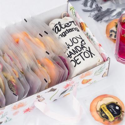 China Handmade Tea Tea In Gift Box Package Fruit Blossom Tea Dried Fruit Slice Sachets for sale