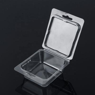 China Recycled Materials Factory Custom Clear Blister Container Packaging Box for sale