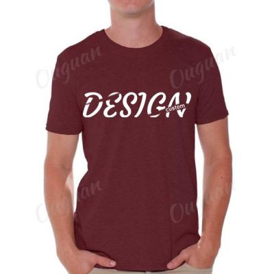 China Anti-wrinkle Cheap Price 100% Cotton Custom Logo Printing Plain White T Shirts For Men for sale