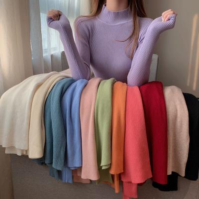 China Anti-wrinkle factory sales warm sweater knitwear women sweater knitwear for sale