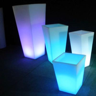 China Flower Pot with Led Light Shipping and Handling - 2194 for sale