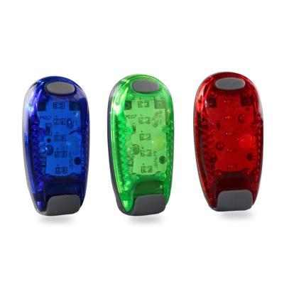 China LED Flashlight Security Clip Light Multi Color for sale