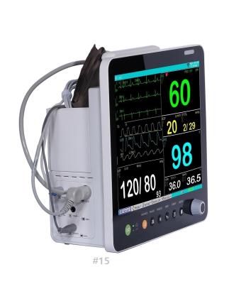 China New Design Portable Cheap Multiparameter Vital Sign Monitor For Hospital ICU Patient Monitor 12.1Inches Touch Screen ICU for sale