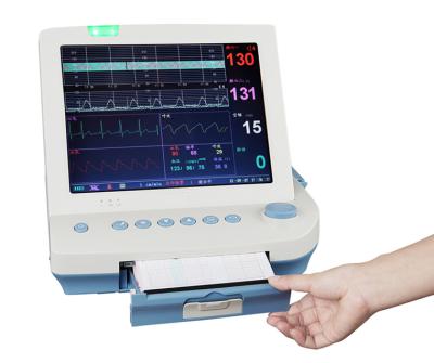 China 12.1 Light Metal Compact Fetal And Maternal Monitor Fetal Monitor With 9 Parameters CTG Monitor for sale