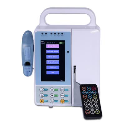 China PVC 4.3 Inch Large LCD Display Infusion Pump With Remote Control And Heating Function for sale