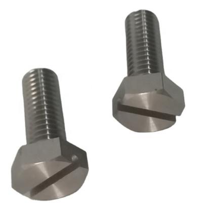 China Pan Custom OEM Made High Precision CNC Machined Tantalum Molybdenum Titanium Screw for sale