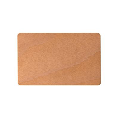 China Waterproof / Waterproof Wooden RFID NFC Hotel Key Cards Custom Bamboo Wooden Card With Chip for sale