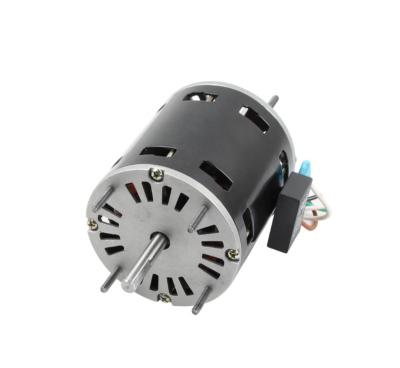 China Dual Shaft 120V 1/15HP 3.3 Inch AC Fan Motor Partially Enclosed For Beer Pump Machine, Fan Machine for sale