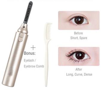 China Professional Heated Eyelashes Curler Battery Operated For Hug The Lashes for sale