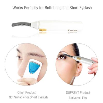 China Electric Double Side Heated Eyelash Curler Makeup No Hurt Eye Lash Curling Tool for sale