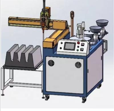 China AB-component PU-potbindingsmachine voor het bonden van filtermediumcores in houten frame Te koop