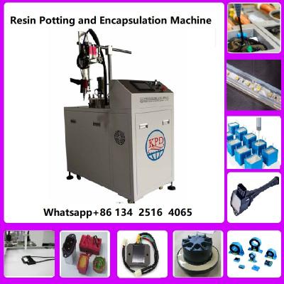 China polyester resin mixing machine Semi automatic epoxy AB glue mixing machine glue potting machine for sale