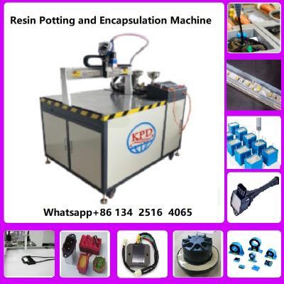 China Glue Manufacturing Machinery Epoxy Resin Dispenser Machine Potting Machine to PU Resin for sensor potting à venda