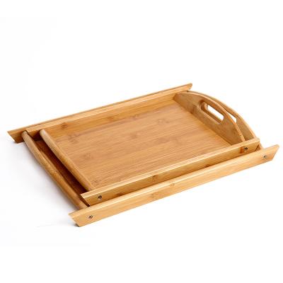 China Square Eco-friendly Round Rectangle Food Cafe Hotel Party Tray Bamboo Serving,Natural Wood Serving Tray,Nordic Wooden Tray for sale