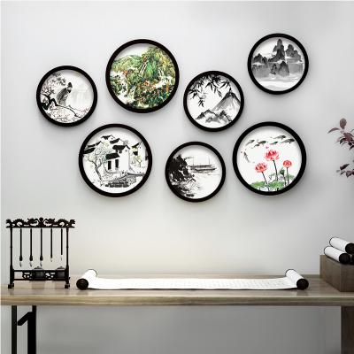 China Fashion 7 Pcs Deer Picture Frames Gallery Photo Views Wall Collage Kit, Picture Frames Collage Set, Rustic Gallery Wall Kit for sale