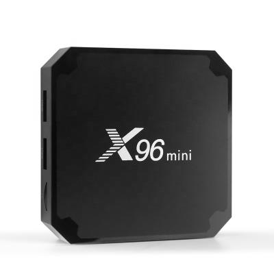 China H.265 HEVC X96 Mini 1G 8G Android TV Box 9.0 Amlogic S905W Quad Core Smart TV Box 2G 16G Wifi 2.4G for sale