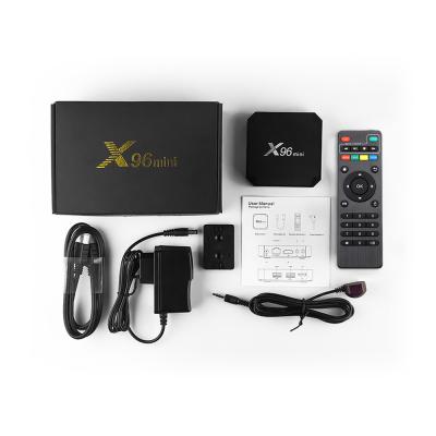 China Hot Sale X96 MINI Android 9.0 SmartTV Box 1GB RAM 8GB ROM Support 2.4G WIFI X96mini Set Top Box Ship From France Support Android TV System for sale