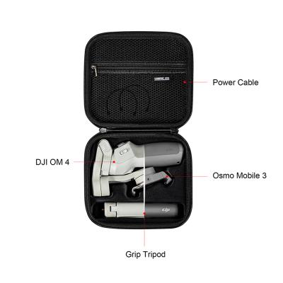 China PU Storage Bags for DJI OM4 Gray Portable Gimbal Accessories Bag Storage Box Durable Carrying Case Handheld for sale