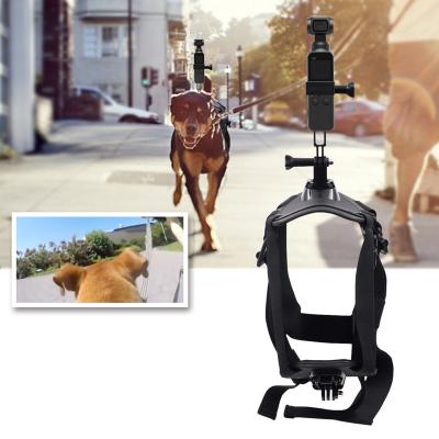 China STARTRC Soft for DJI Pocket 2 Adjustable Stress Dog Band Mount for OSMO Pocket 2 Dog Harness Chest Belt Strap Mount for sale