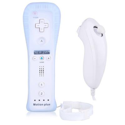 China ABS For Nintendo Wii / Wii U Right Grip Throttle Built-in Wireless Remote Nunchuck Controller Built-in Throttle for sale