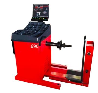 China 3D dynamic simulation tire balancer cheap wheel balancer for car repair machine for sale