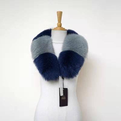 China Environmental friendly custom made fur collar knit leather jacket with women s children s fur collar real raccoon fur collar for sale