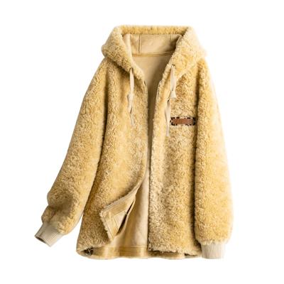 China Hot Selling High Quality Women's Teddy Coat Reversible For Women Faux Fur Jacket Can Custom Made Plus Size Fur for sale