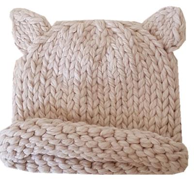 China JOINT new design high quanlity can custom made children's fisherman's kint hat winter kint hair winter kint short cap for sale