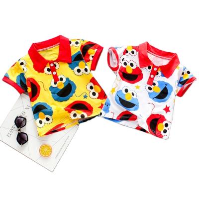 China Custom Logo Children Short Sleeve Printing Anti-shrink 100% Cotton Plain White Kids Baby Boy T-shirts for sale