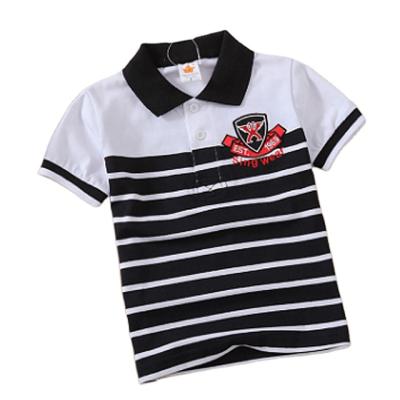 China ST-405B Baby and Kids Anti-Shrink Boys Wear Causal Soft 100% Cotton Tee Shirt T-Shirt for Kids for sale