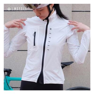 China Breathable Mcycle New Trend Cycling Clothing Breathable Shell Outdoor Bicycle Wind Coat Windbreaker Custom Waterproof Cycling Jacket for sale